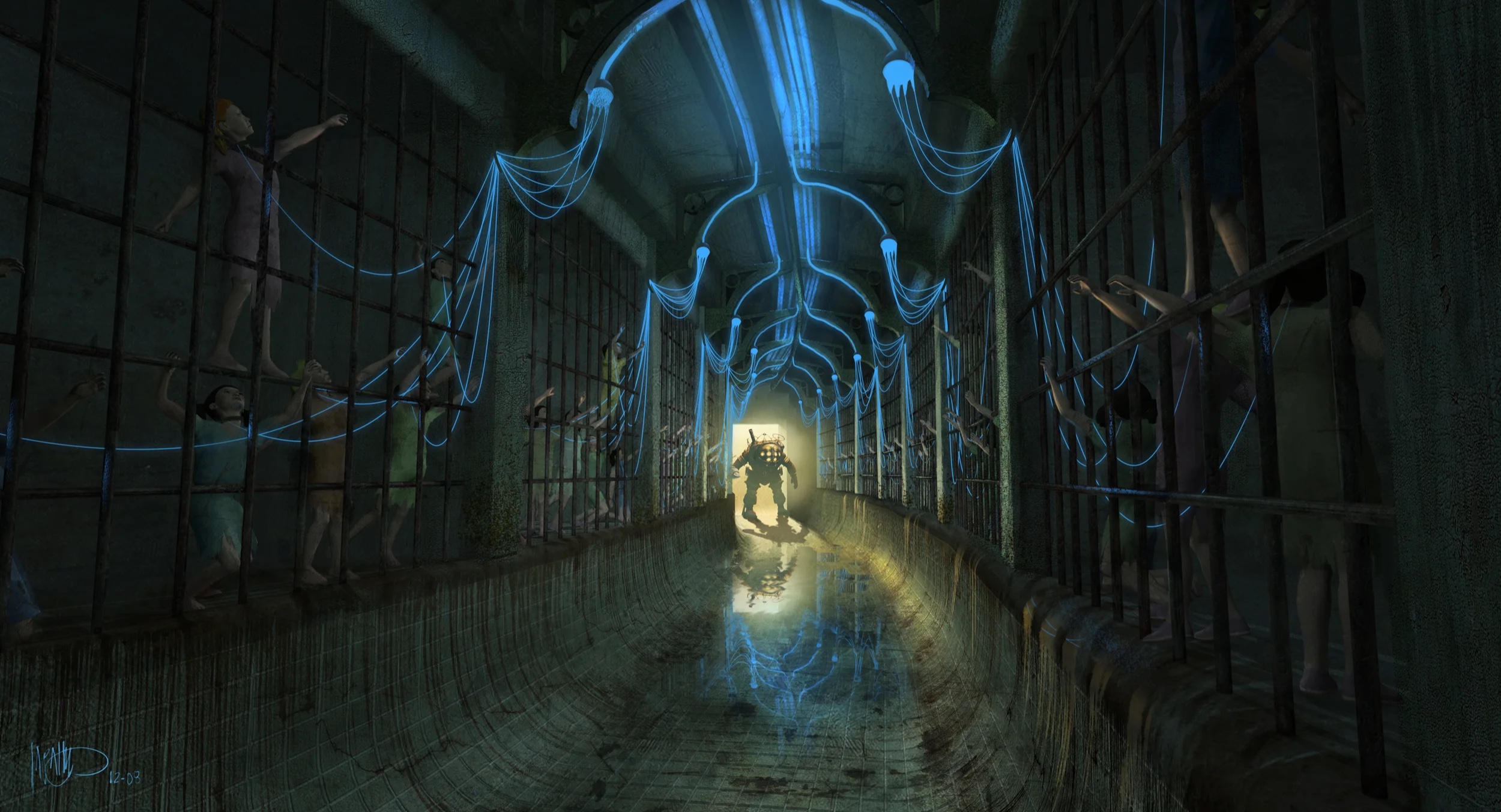 BioShock — concept art by Kasra Farahani