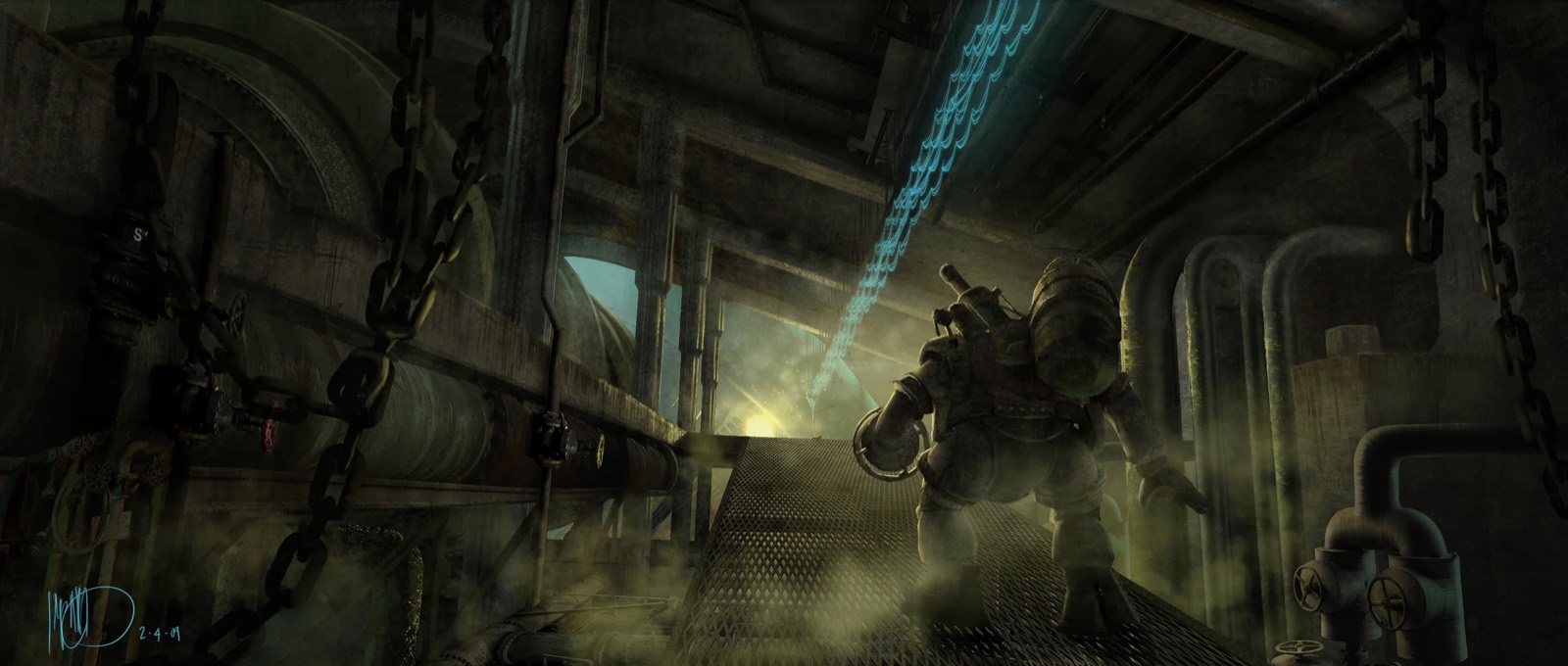 BioShock — concept art by Kasra Farahani, image 9