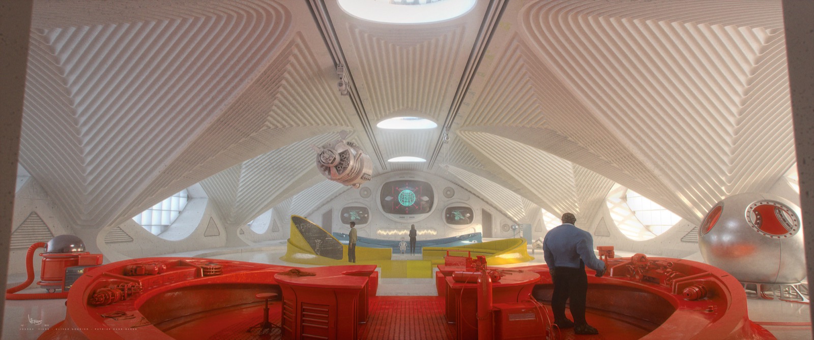 The Fantastic Four: First Steps — Reed’s Lab: Concept illustration — Josh Viers