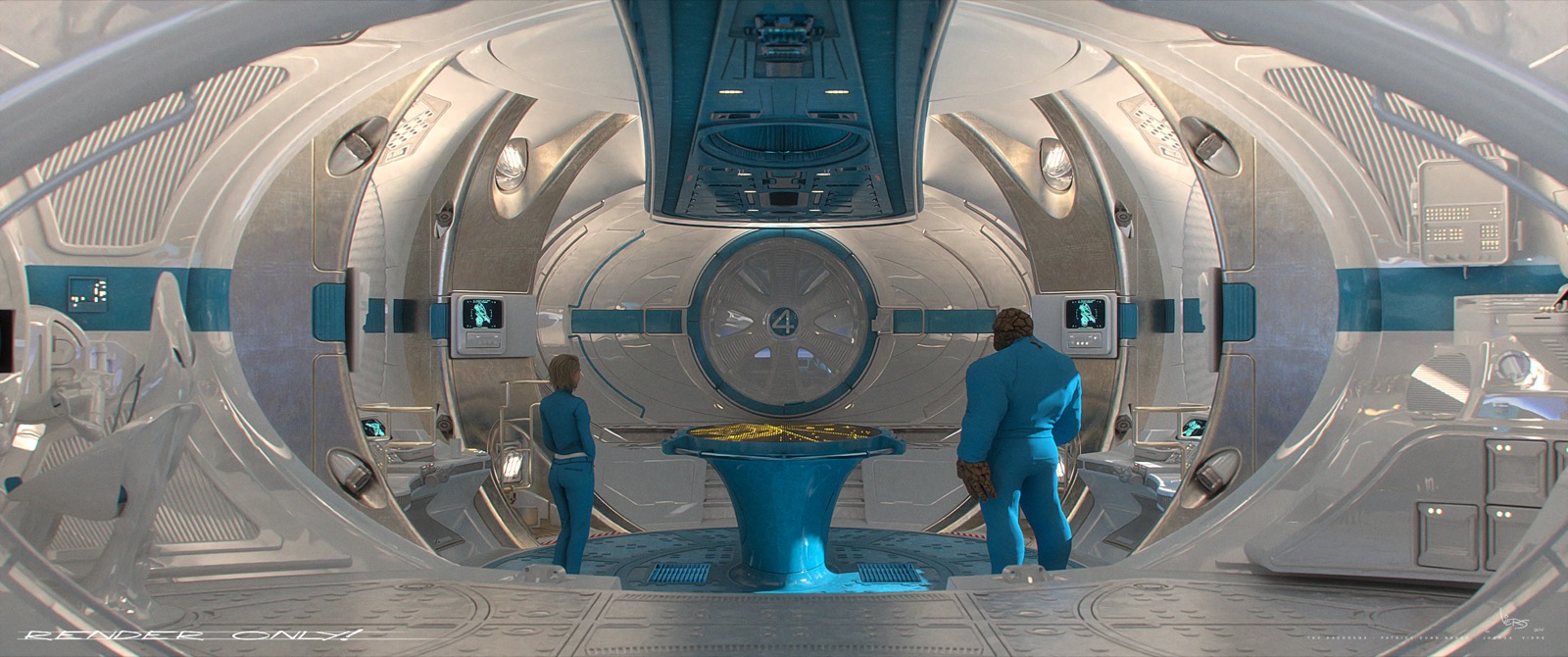 The Fantastic Four: First Steps — The Excelsior: Concept illustration — Josh Viers