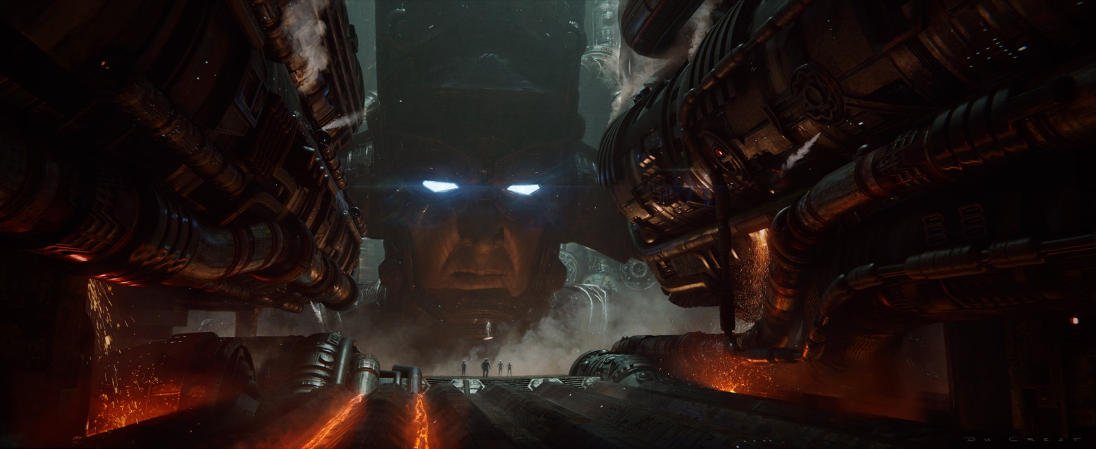 The Fantastic Four: First Steps — Galactus’ World Ship: Concept illustration — Thomas Du Crest