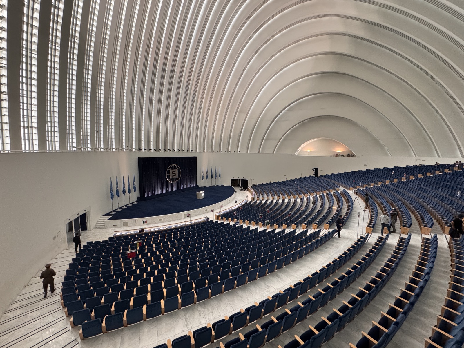 The Fantastic Four: First Steps — The Baxter Building: Set photography