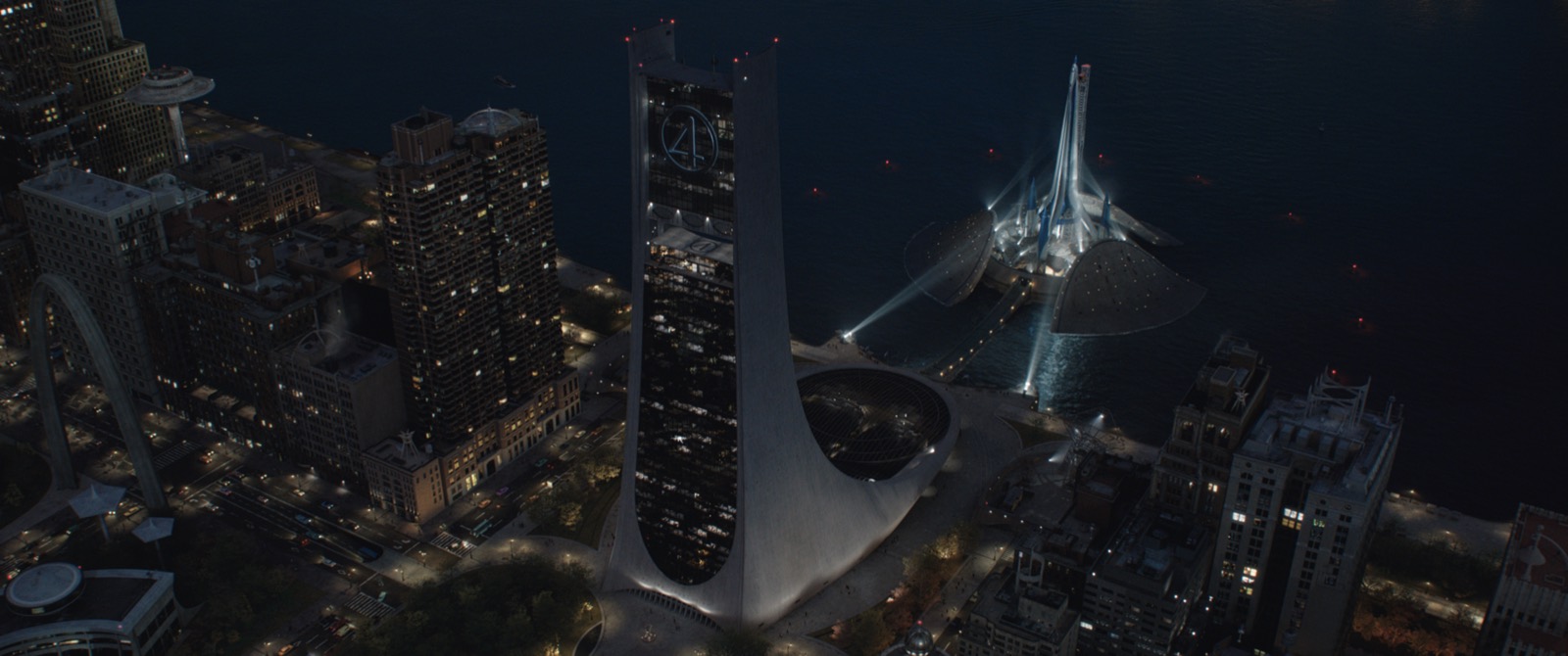 The Fantastic Four: First Steps — The Baxter Building: Set photography