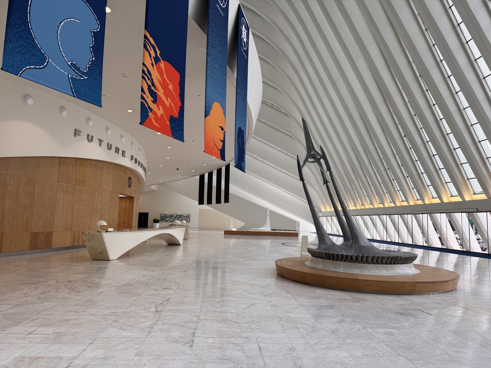 The Fantastic Four: First Steps — The Baxter Building: Set photography