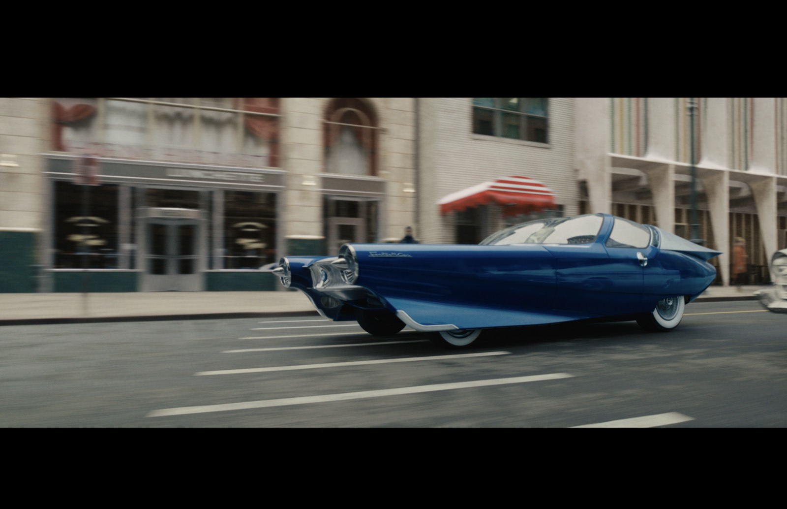 The Fantastic Four: First Steps — The Fantasticar: Set photography