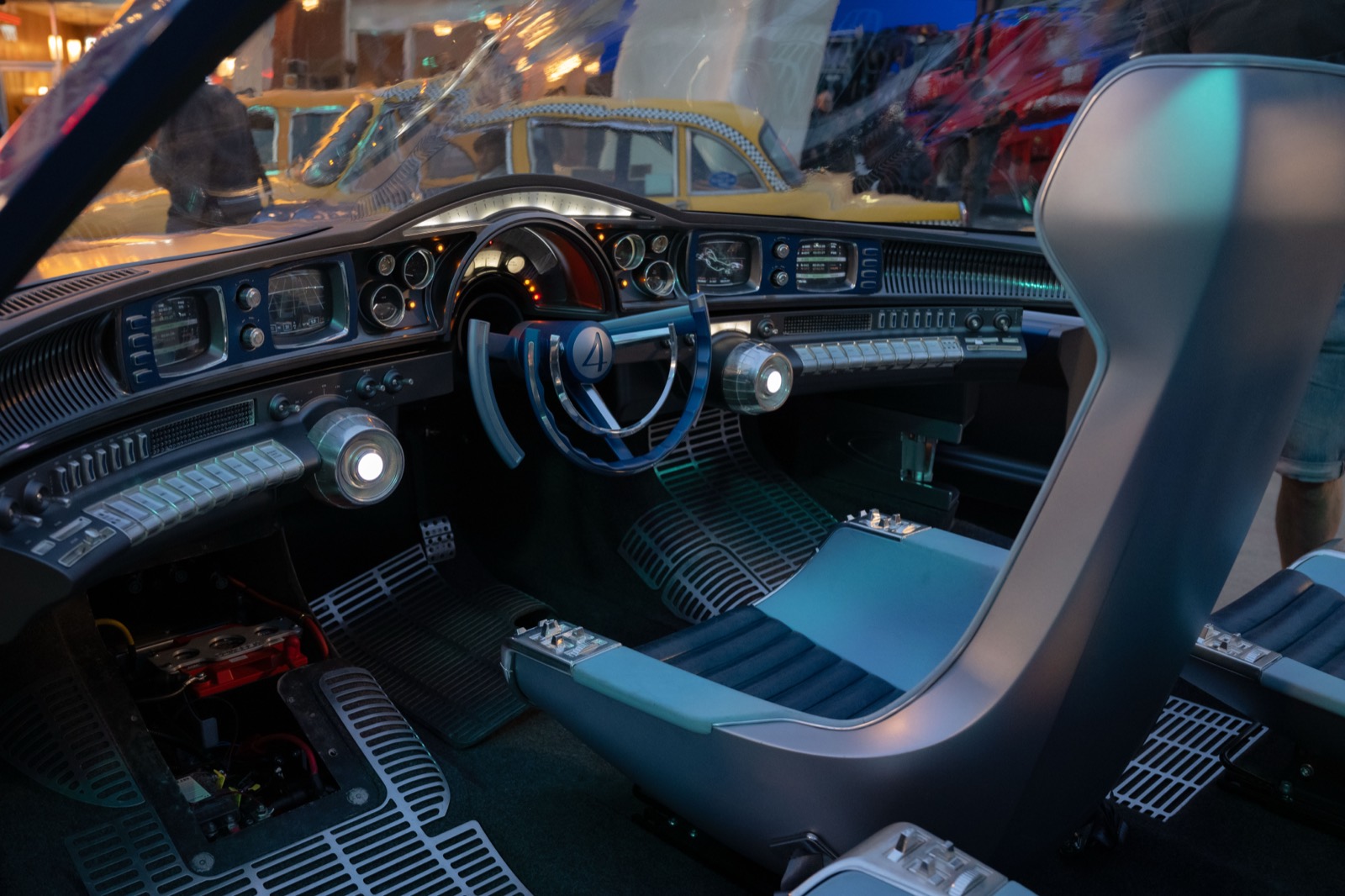 The Fantastic Four: First Steps — The Fantasticar: Set photography