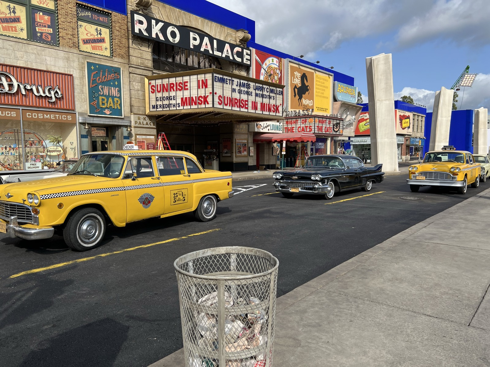 The Fantastic Four: First Steps — Times Square: Set photography