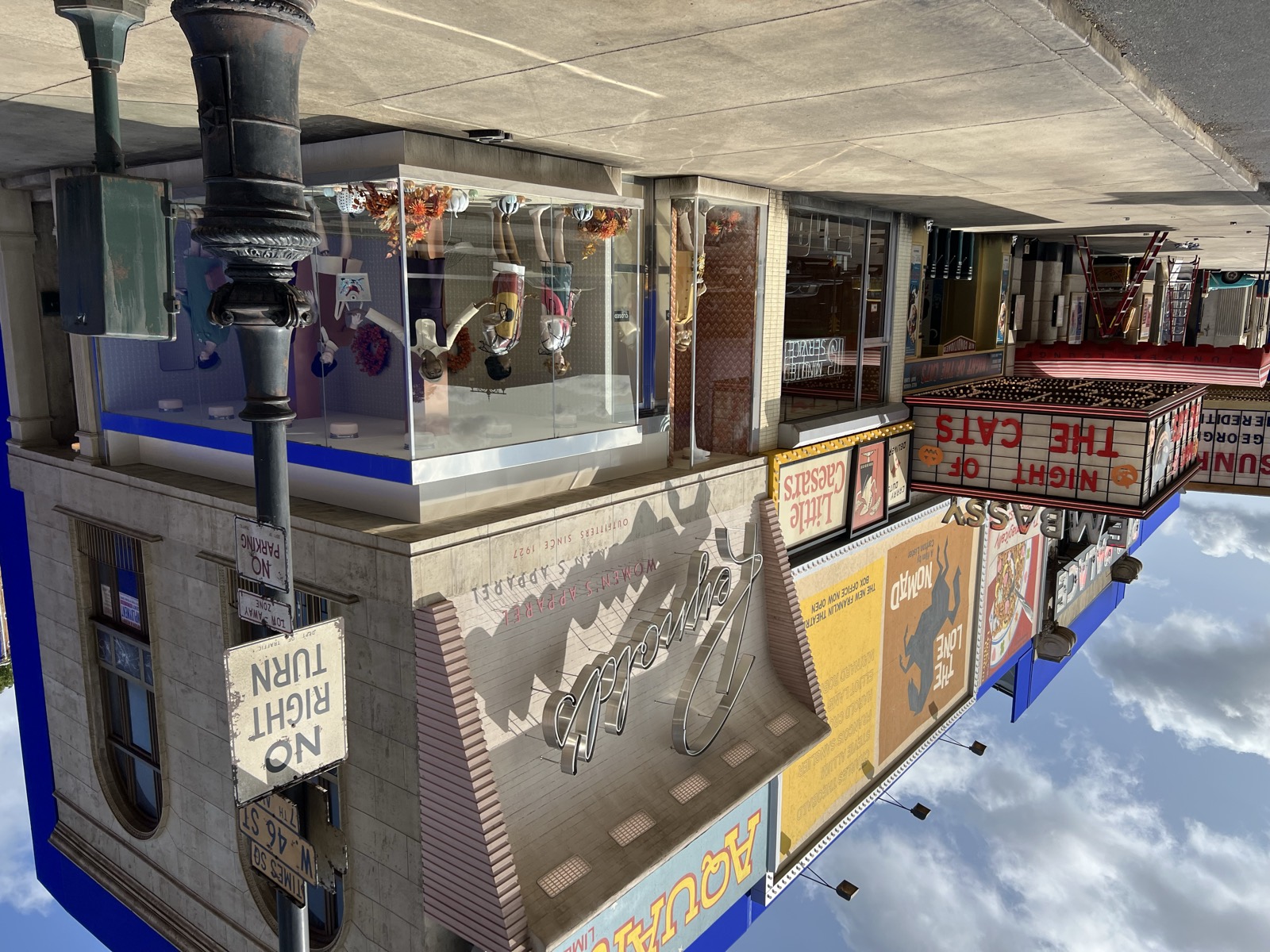 The Fantastic Four: First Steps — Times Square: Set photography