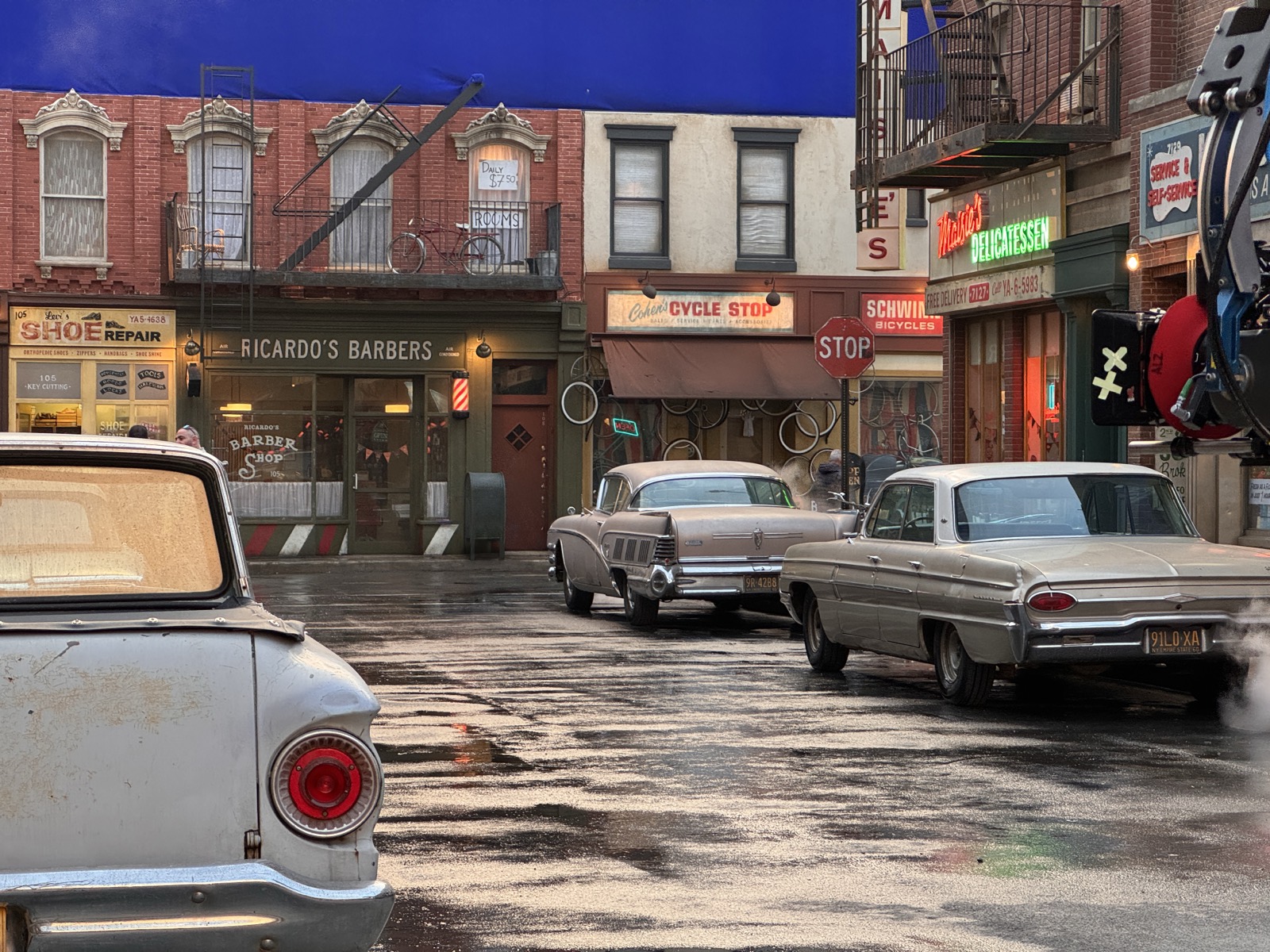 The Fantastic Four: First Steps — Yancy Street: Set photography