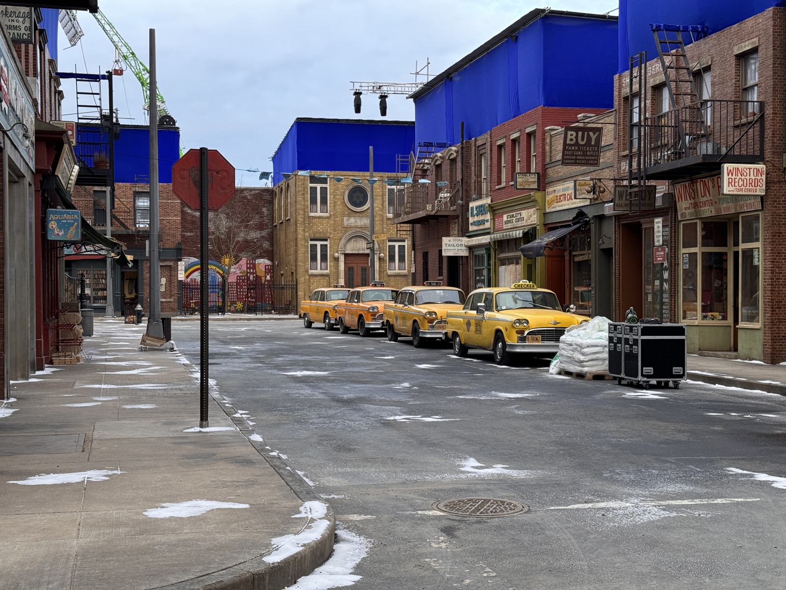 The Fantastic Four: First Steps — Yancy Street: Set photography