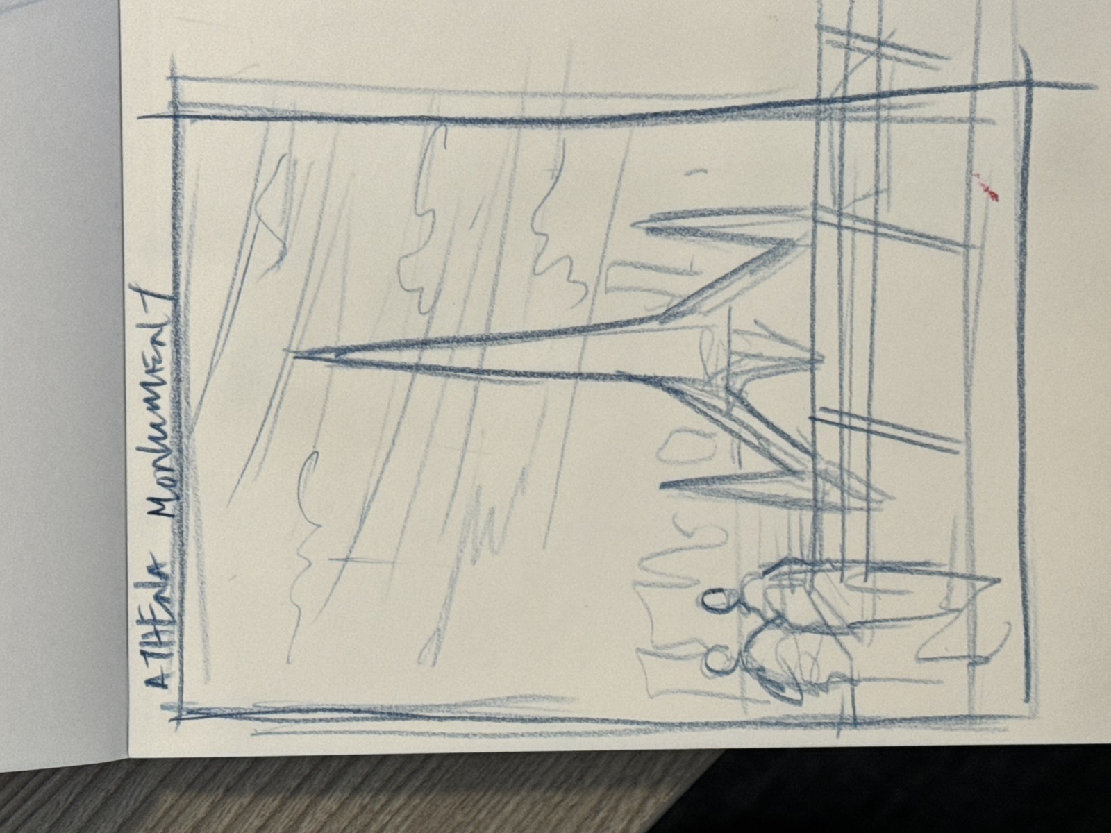The Fantastic Four: First Steps — The Excelsior: Pencil sketch — Kasra Farahani