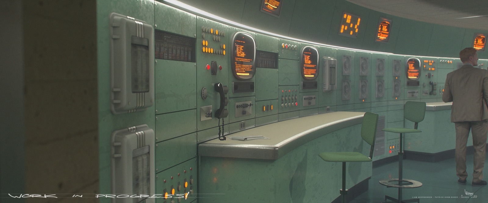 Loki — Season Two — The Temporal Core: Concept illustration — Josh Viers