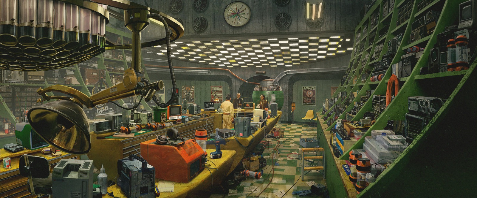 Loki — Season Two — Repairs and Advancement: Concept illustration — Joe Studzinski
