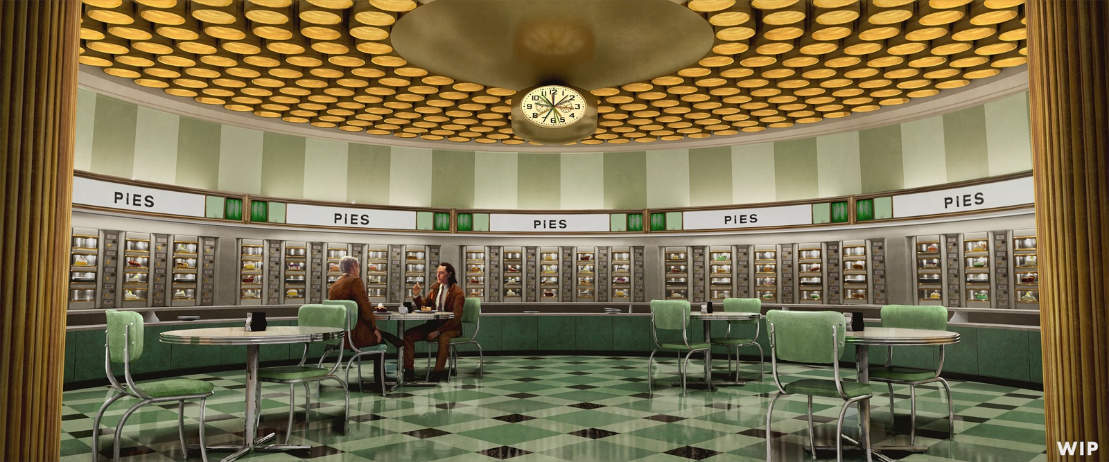 Loki — Season Two — The Automat: Concept illustration — Joe Studzinski