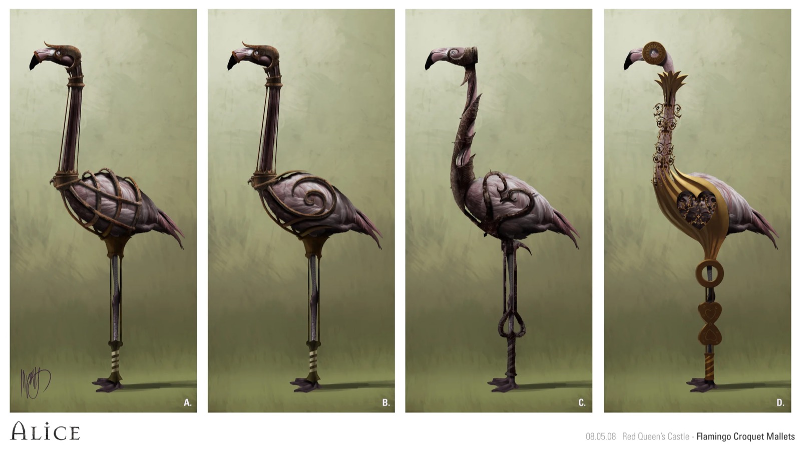 Alice in Wonderland — concept art by Kasra Farahani, image 2