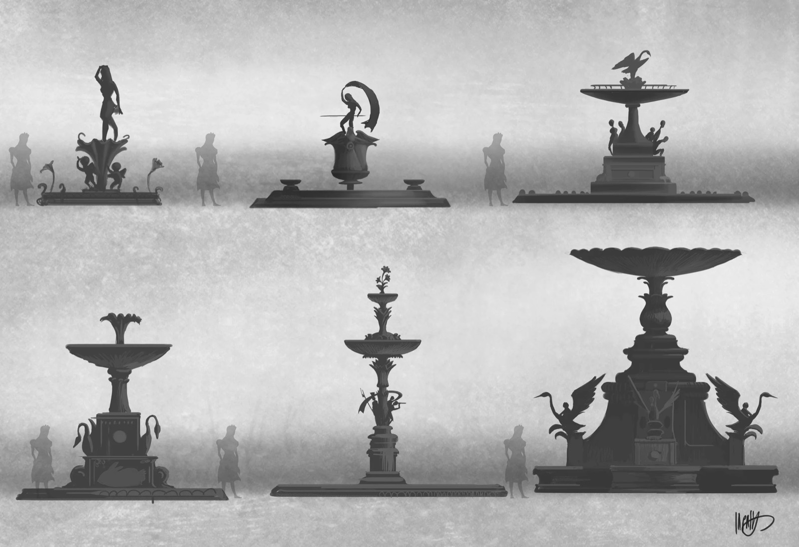 Alice in Wonderland — concept art by Kasra Farahani, image 4