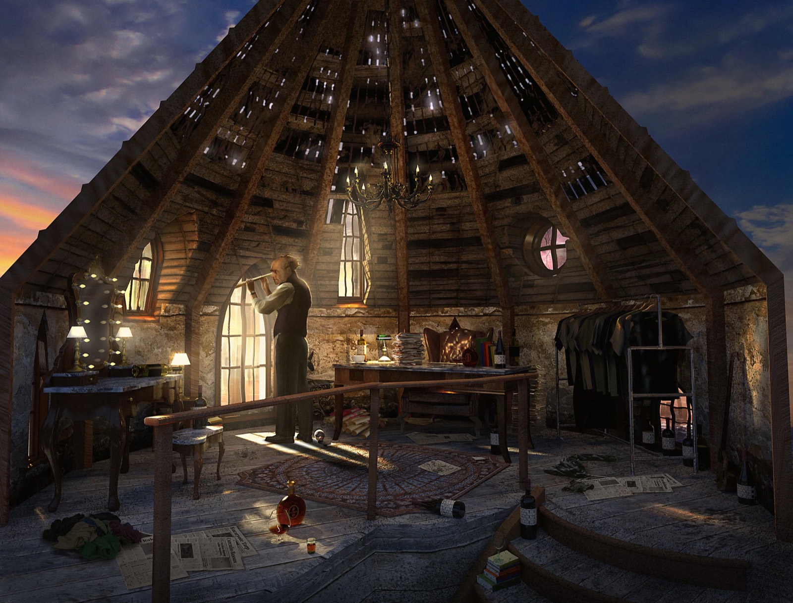 A Series of Unfortunate Events — concept art by Kasra Farahani, image 3