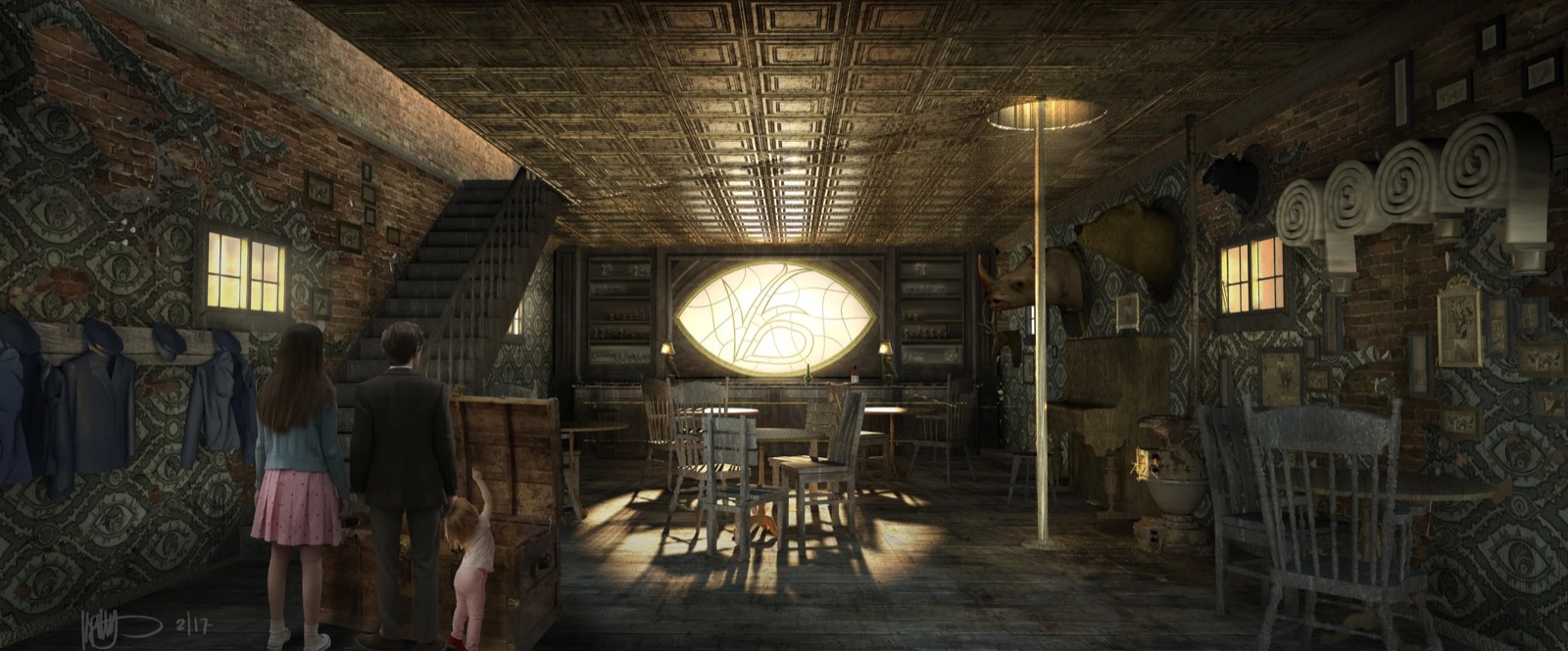 A Series of Unfortunate Events — concept art by Kasra Farahani, image 19