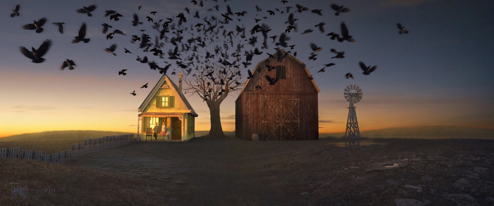 A Series of Unfortunate Events — concept art by Kasra Farahani, image 20
