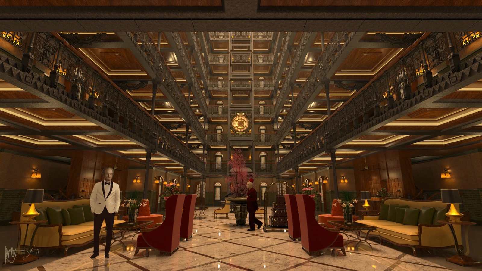 A Series of Unfortunate Events — concept art by Kasra Farahani, image 36