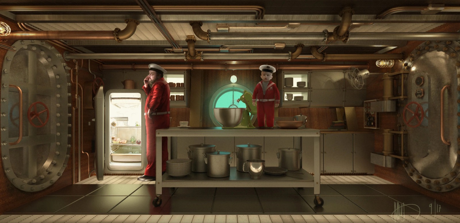 A Series of Unfortunate Events — concept art by Kasra Farahani, image 45
