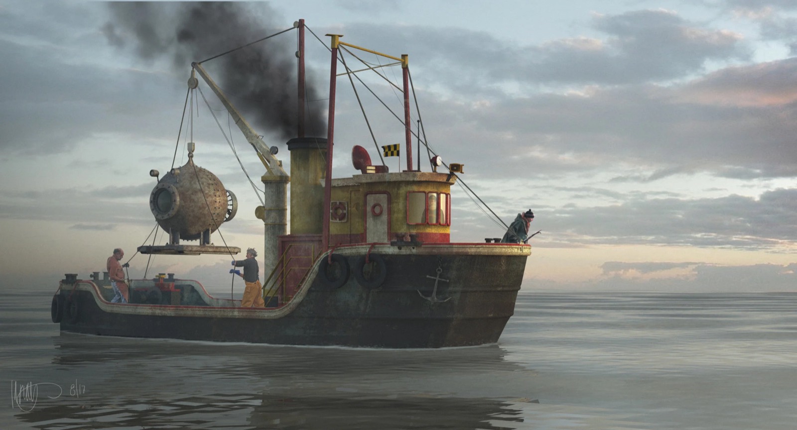 A Series of Unfortunate Events — concept art by Kasra Farahani, image 56