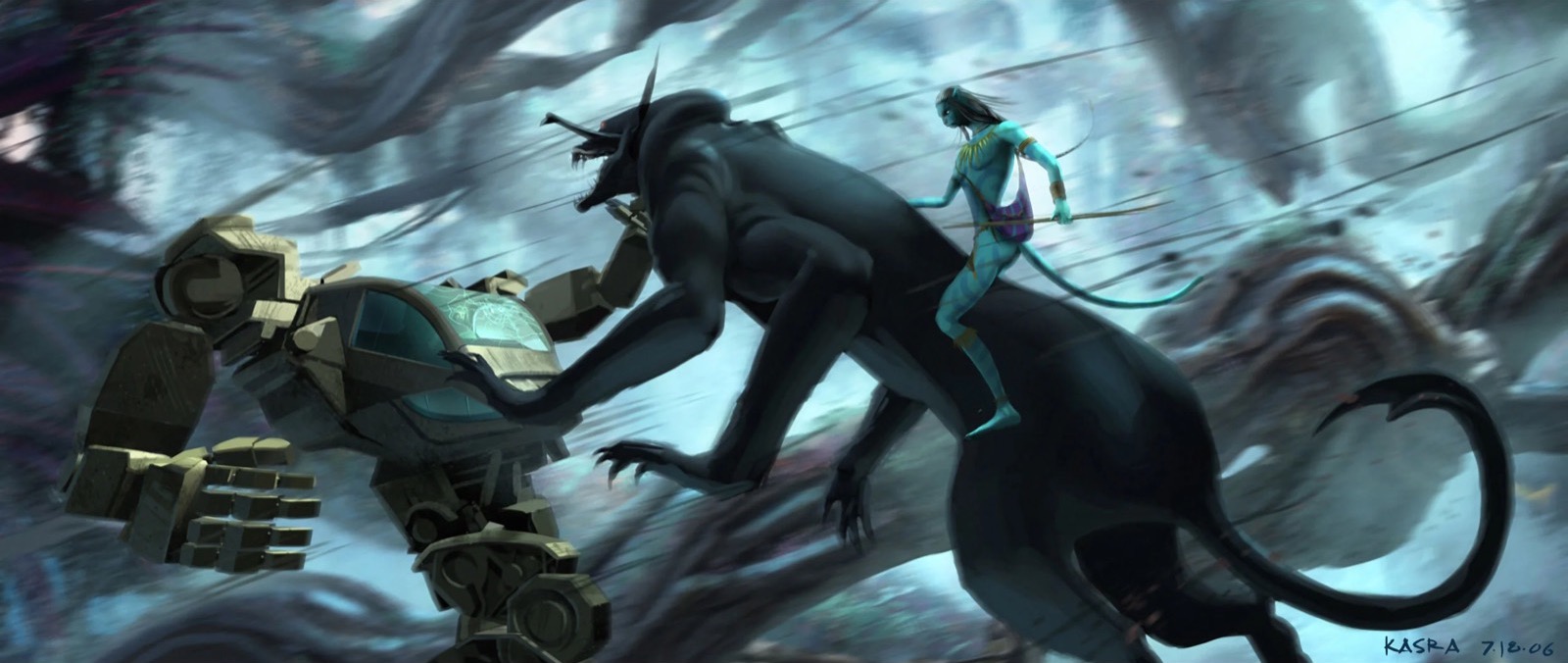 Avatar — concept art by Kasra Farahani, image 9