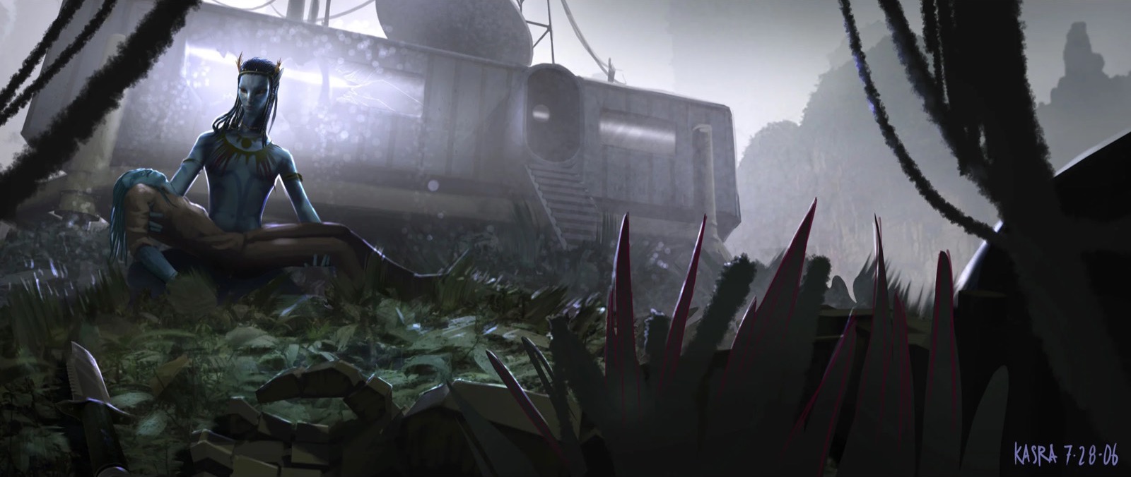 Avatar — concept art by Kasra Farahani, image 16