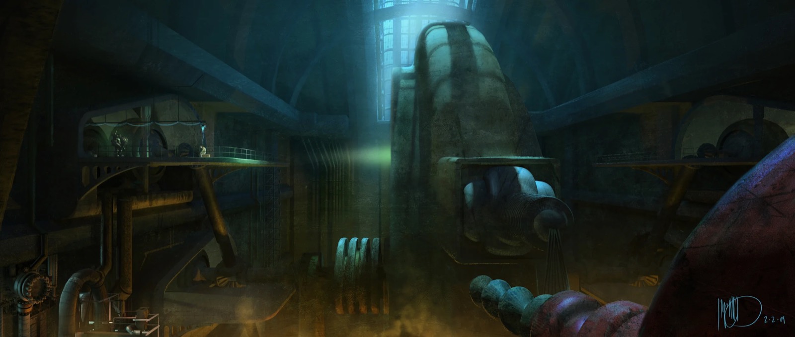 BioShock — concept art by Kasra Farahani, image 5