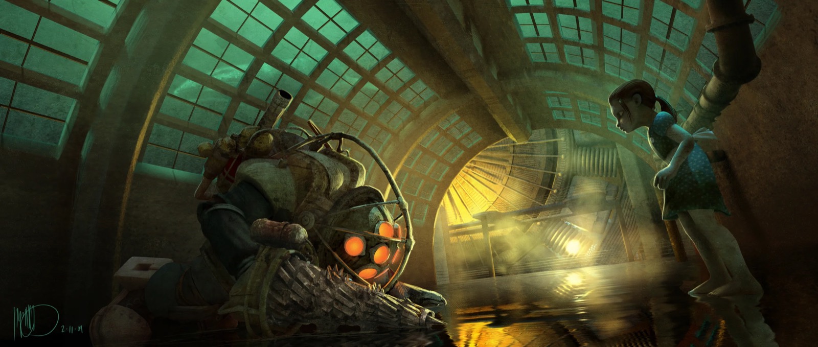 BioShock — concept art by Kasra Farahani, image 8
