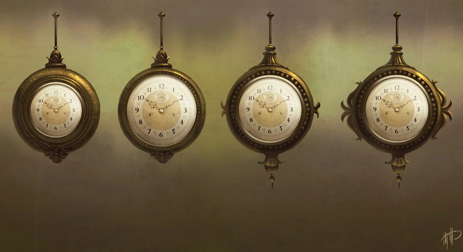 The Curious Case of Benjamin Button — concept art by Kasra Farahani, image 1