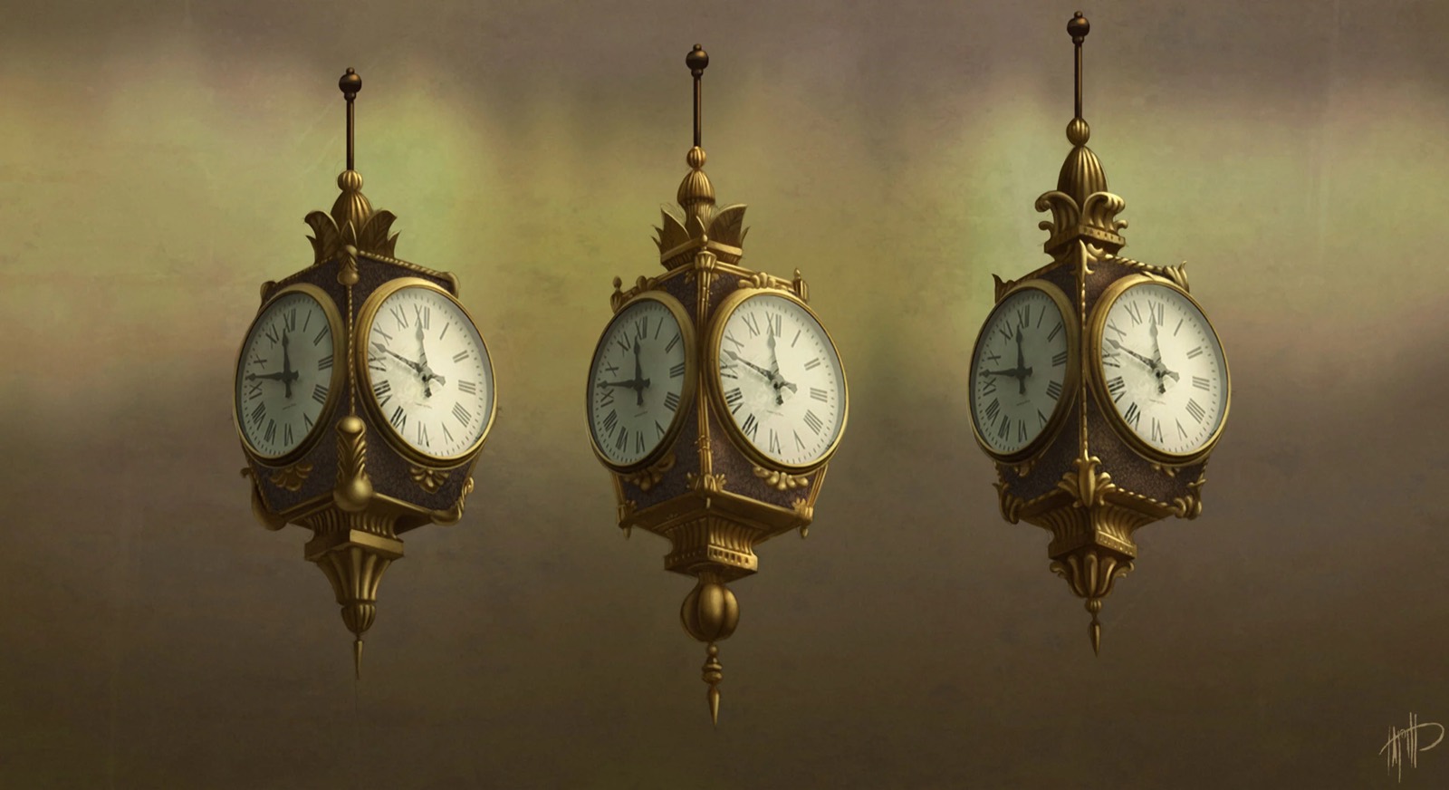 The Curious Case of Benjamin Button — concept art by Kasra Farahani, image 5