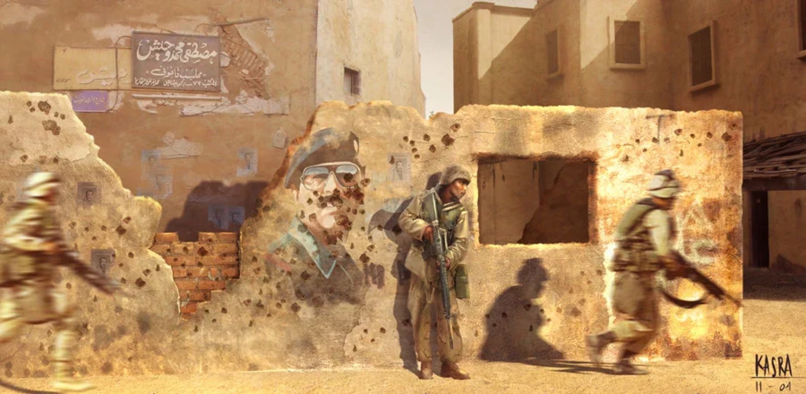Jarhead — concept art by Kasra Farahani, image 1