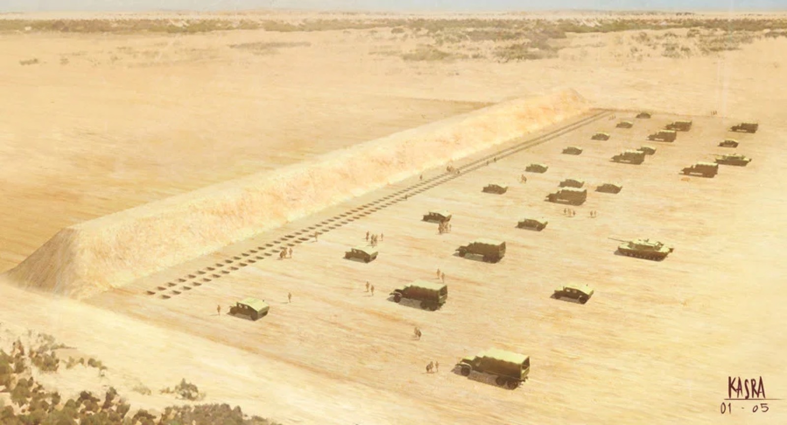 Jarhead — concept art by Kasra Farahani, image 3