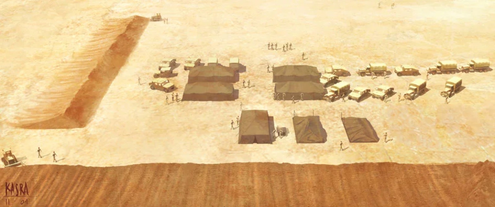Jarhead — concept art by Kasra Farahani, image 4