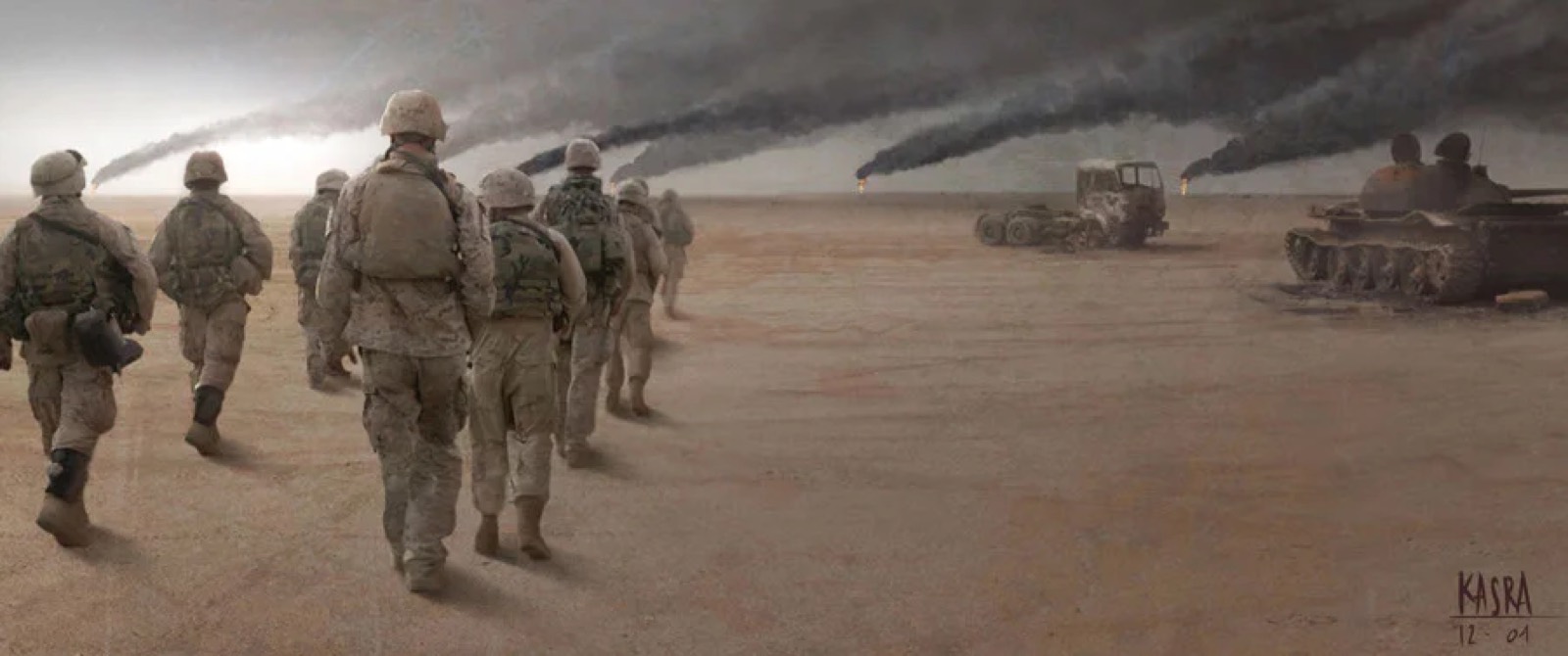 Jarhead — concept art by Kasra Farahani, image 7