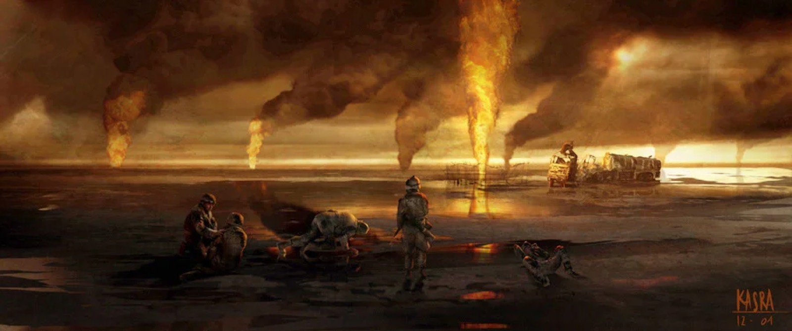 Jarhead — concept art by Kasra Farahani, image 7