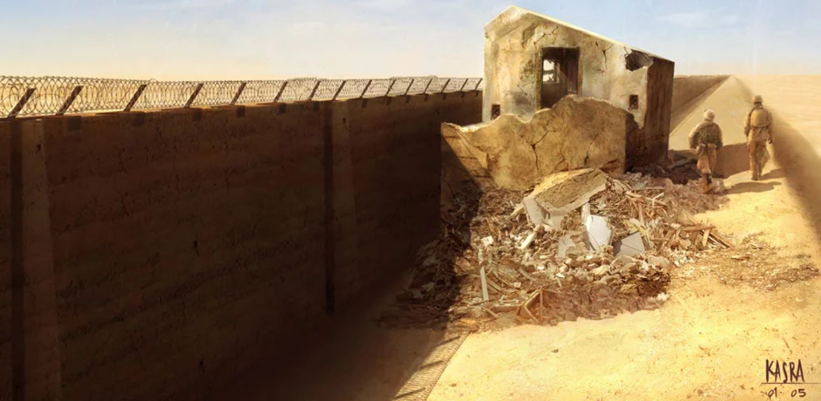 Jarhead — concept art by Kasra Farahani, image 9