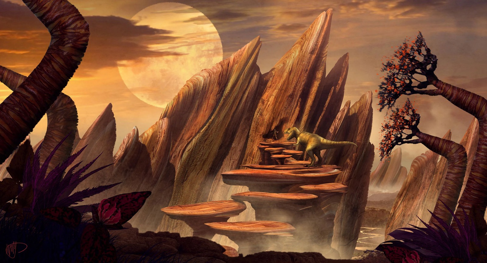 Land of the Lost — art direction by Kasra Farahani, image 2