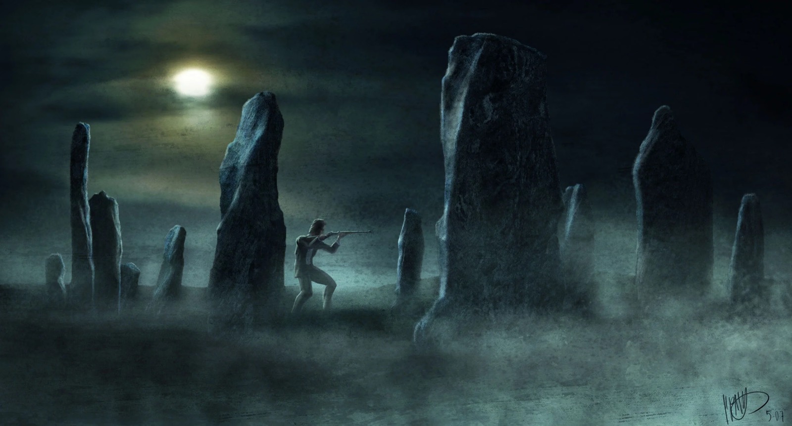 The Wolfman — concept art by Kasra Farahani, image 5