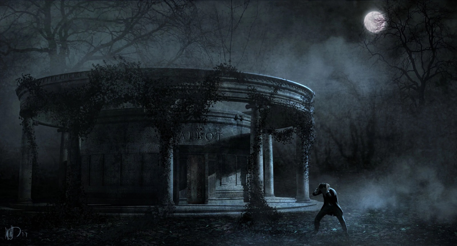 The Wolfman — concept art by Kasra Farahani, image 9