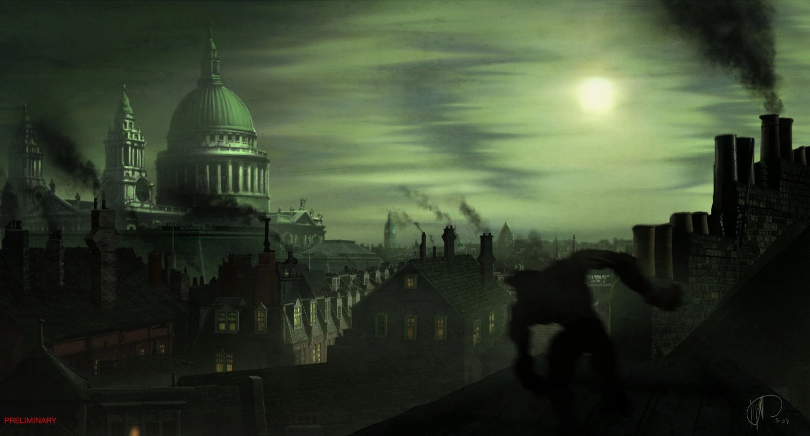 The Wolfman — concept art by Kasra Farahani, image 10