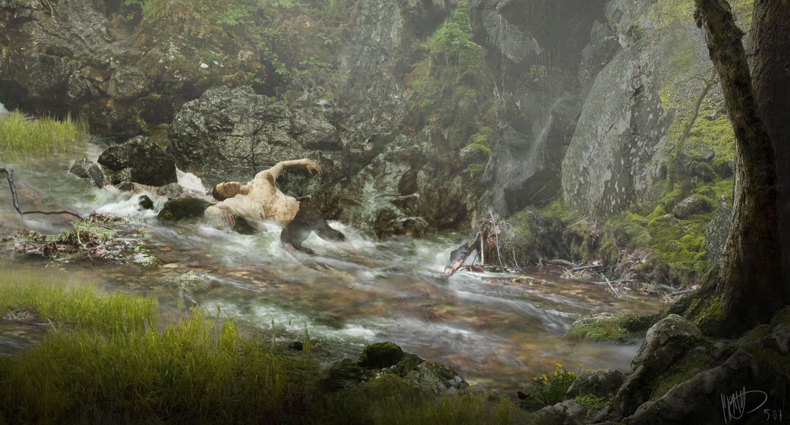 The Wolfman — concept art by Kasra Farahani, image 13