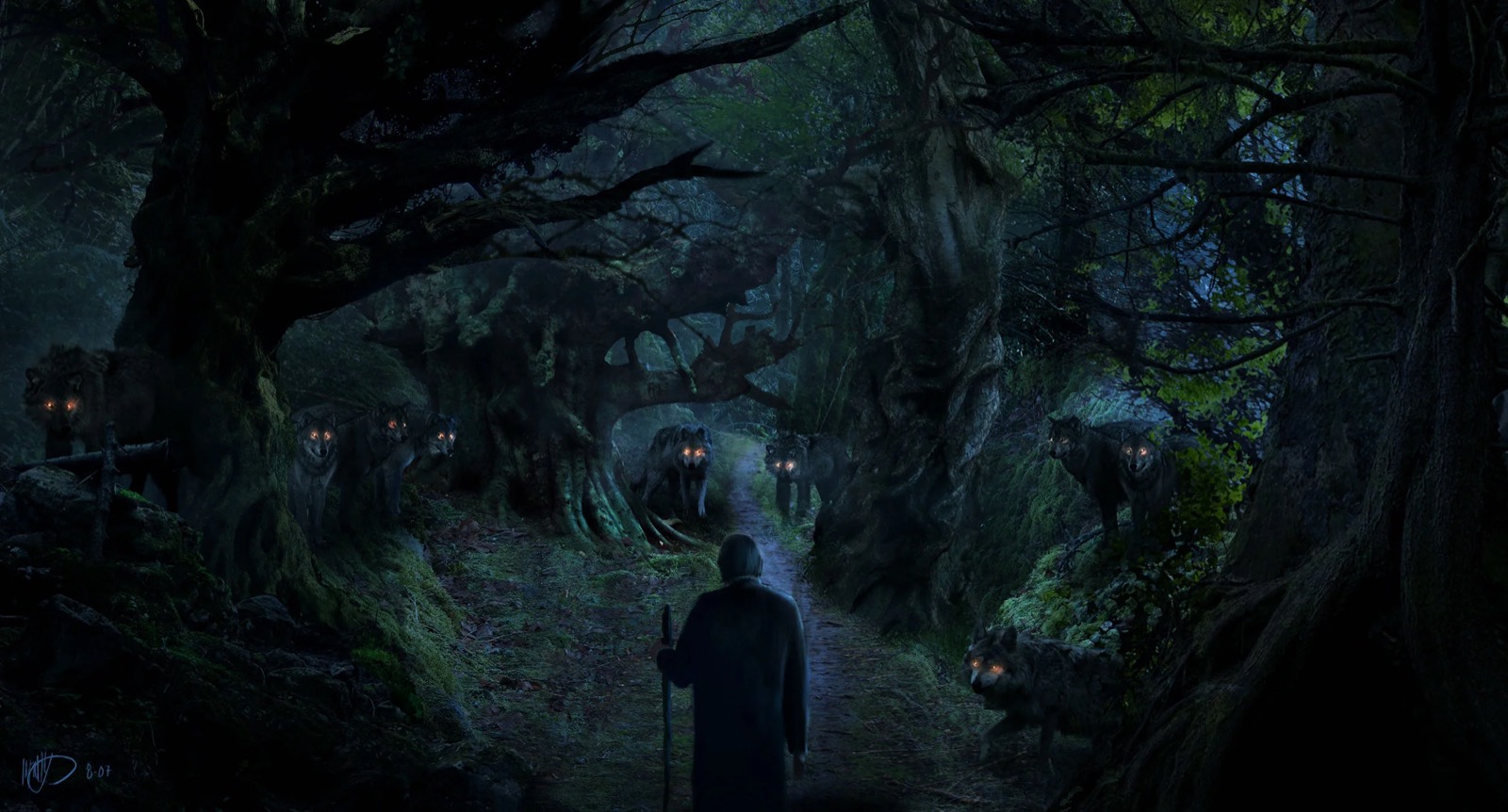 The Wolfman — concept art by Kasra Farahani, image 13