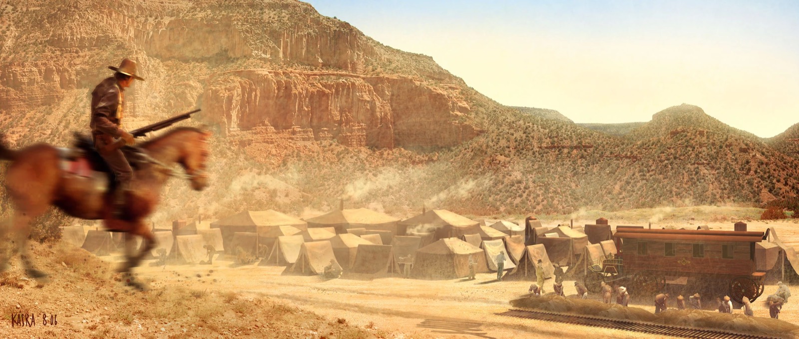 3:10 to Yuma — art direction by Kasra Farahani, image 6